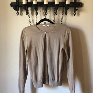 nude cardigan